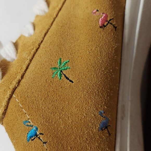 Lucky Brand Darleena Suede Sneakers Sz 9 - Picture 8 of 10